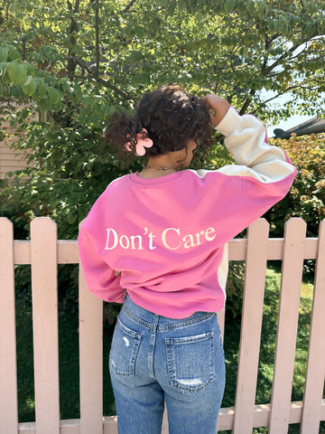 Don’t Know, Don’t Care Crewneck