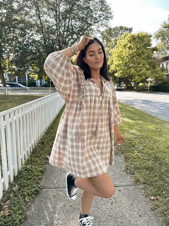 Get Ready For It Gingham Dress
